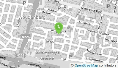 Bekijk kaart van Webvlinder in Woudenberg