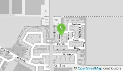 Bekijk kaart van Studio Jannette Weultjes in Rutten