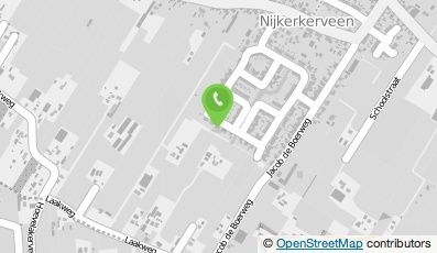 Bekijk kaart van Handelsonderneming E. van de Beek in Nijkerkerveen