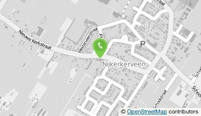 Bekijk kaart van Kapsalon Wilma  in Nijkerkerveen