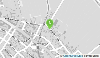 Bekijk kaart van Bouwbedrijf Fred Meeder in Soest