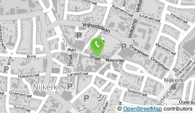 Bekijk kaart van De-Garage Online B.V. in Nijkerk