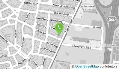 Bekijk kaart van Klussenbedrijf 'VIJFSTER'  in Laren (Noord-Holland)