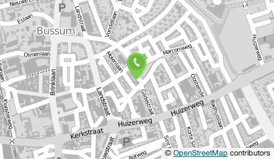 Bekijk kaart van Yoke Albers  in Bussum