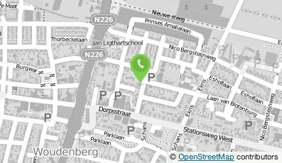 Bekijk kaart van WIZware IT Oplossingen & Detachering in Woudenberg