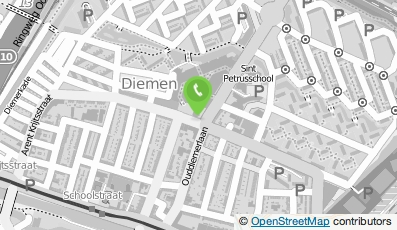 Bekijk kaart van Diemer Apotheek B.V. in Diemen