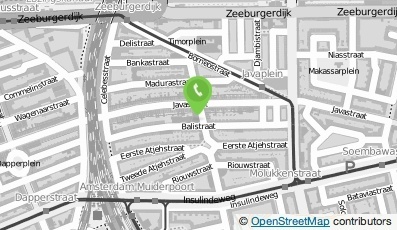 Bekijk kaart van Bakkerij van Oost  in Amsterdam