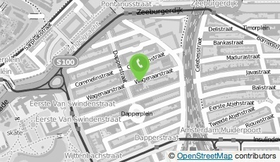Bekijk kaart van Karren- en Marktstallenverhuur Firma Vos- Rugaart in Amsterdam