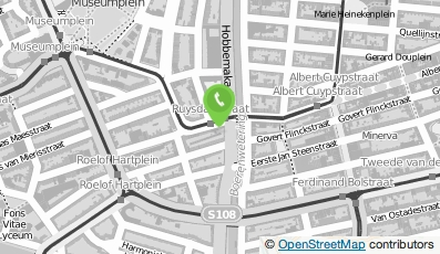 Bekijk kaart van Muziekhandel 'Sacksioni' in Amsterdam