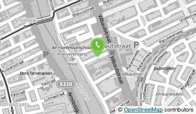 Bekijk kaart van Verkeersschool Cees Velthuijsen in Amsterdam