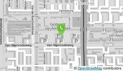 Bekijk kaart van Zoomers + Zoomers B.V.  in Amsterdam