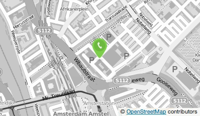 Bekijk kaart van Hotel Casa 400 in Amsterdam