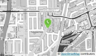 Bekijk kaart van Toko Afhaalcentrum Bandung in Amsterdam