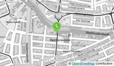 Bekijk kaart van Muziekhandel Saul B. Groen in Amsterdam