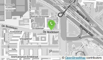Bekijk kaart van The July Amsterdam South Axis B.V. in Amsterdam