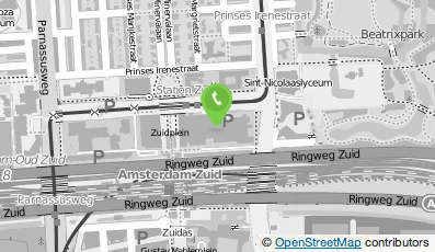Bekijk kaart van MUFG Bank (Europe) N.V. in Amsterdam