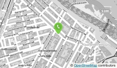 Bekijk kaart van Drukkerij 'De Briefhoofden'  in Amsterdam