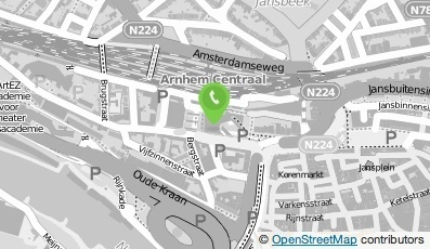 Bekijk kaart van GWK Travelex Arnhem in Arnhem