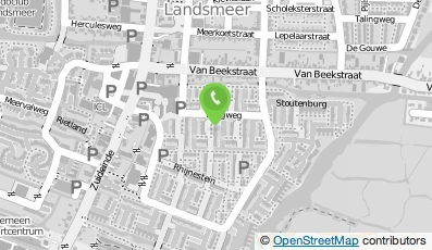 Bekijk kaart van Hebri Holding B.V. in Landsmeer