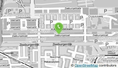 Bekijk kaart van J.P. van der Land in Amsterdam