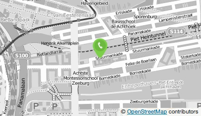 Bekijk kaart van Autorijschool Zeeburg in Amsterdam