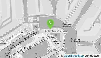 Bekijk kaart van China Airlines in Schiphol