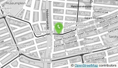 Bekijk kaart van Hollywood Hair in Amsterdam