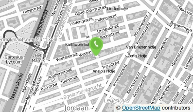 Bekijk kaart van Indiaas Restaurant Shahjahan in Amsterdam