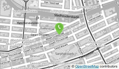 Bekijk kaart van Plantenmarkt 'Van Tol' in Amsterdam