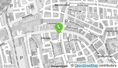 Bekijk kaart van Weijerman Associates B.V. in Leiden