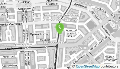 Bekijk kaart van Gauchos Franchise Beethovenstraat Amsterdam B.V. in Amsterdam