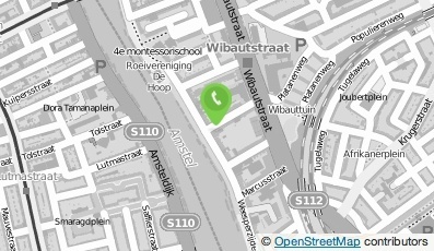 Bekijk kaart van Studio Carla Boomkens in Amsterdam