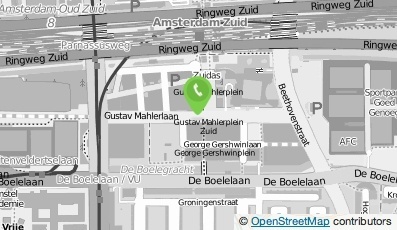 Bekijk kaart van G & S & B.V. in Amsterdam