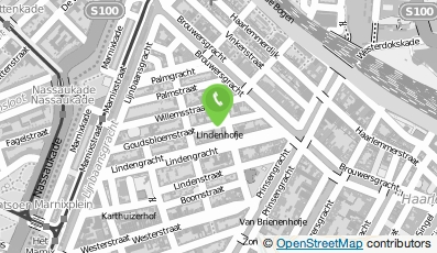 Bekijk kaart van Schildersbedrijf De Goudsbloem in Amsterdam