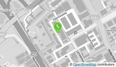 Bekijk kaart van Keienbergweg 103 Holding B.V. in Amsterdam