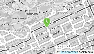 Bekijk kaart van Van Dam Traiteur Brasserie Catering in Amsterdam