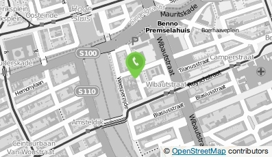 Bekijk kaart van Ad Hillebrand/Kunstenaar  in Amsterdam
