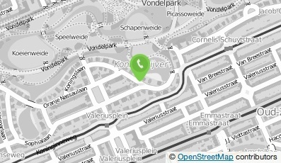 Bekijk kaart van Broersma Makelaardij B.V.  in Amsterdam