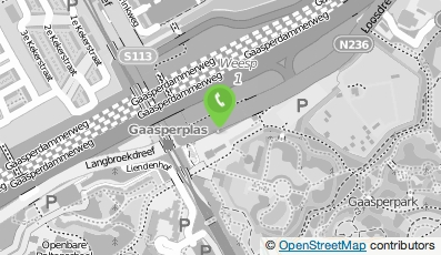 Bekijk kaart van Hotel Gaasperpark B.V. in Amsterdam