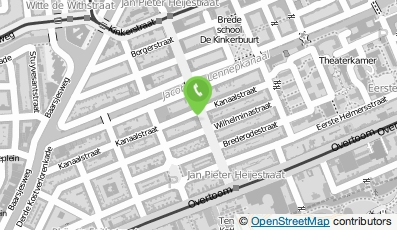 Bekijk kaart van Hotel Heye 130 in Amsterdam