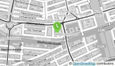 Bekijk kaart van Middlename Matchingmedia in Den Haag