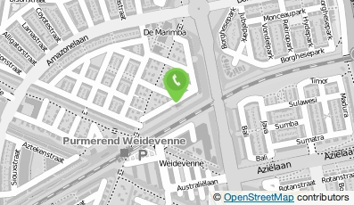 Bekijk kaart van Project & Woning stoffering P. van den Akker in Purmerend