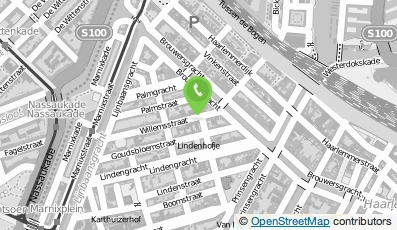 Bekijk kaart van Afhaalcentrum Lucky House in Amsterdam