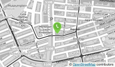 Bekijk kaart van Healthcafé en Antiekwinkel De Graal in Amsterdam