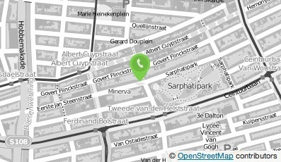 Bekijk kaart van ANDRAS thodn Gall & Gall Sarphatipark in Amsterdam