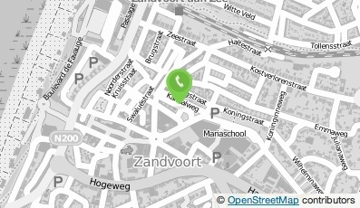 Bekijk kaart van D.J. de Graaf  in Zandvoort