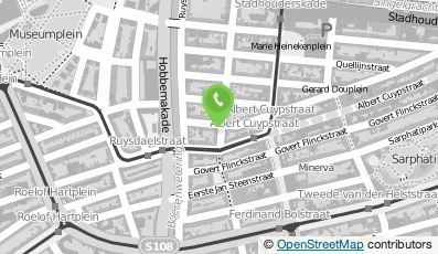 Bekijk kaart van Kledingreparatie 'De Zilveren Schaar' in Amsterdam