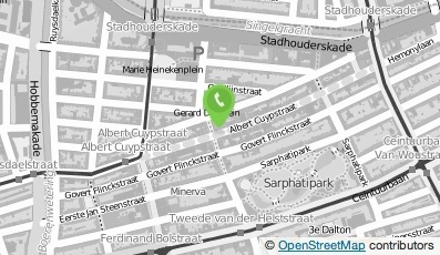 Bekijk kaart van Gowtu Centre  in Amsterdam