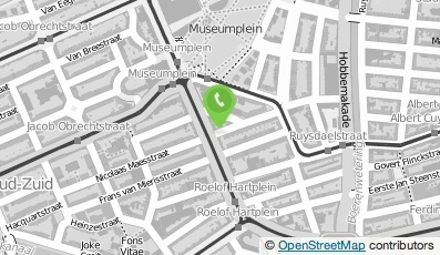 Bekijk kaart van P & M Projecten B.V.  in Amsterdam