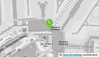 Bekijk kaart van Delta Air Lines, Inc. in Schiphol